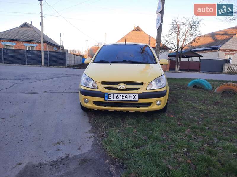 Хетчбек Hyundai Getz 2008 в Лубнах