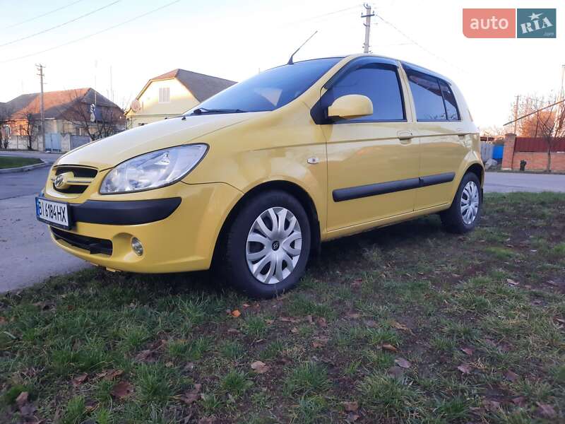 Хетчбек Hyundai Getz 2008 в Лубнах