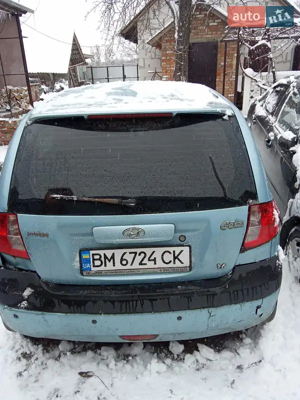 Hyundai Getz 2006 VIN KMHBT51BP6U581014 фото оголошення 10 з 52