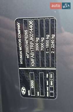 Микроавтобус грузовой (до 3,5т) Hyundai H 350 2018 в 