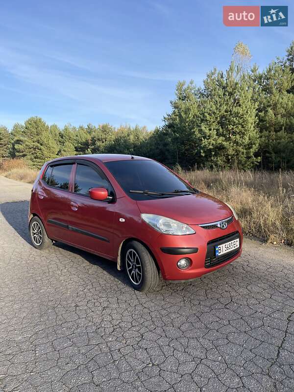 Хетчбек Hyundai i10 2008 в Кременчуці фото 4 Хетчбек Hyundai i10 2008 в Кременчуці