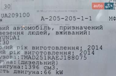 Хэтчбек Hyundai i30 2014 в 