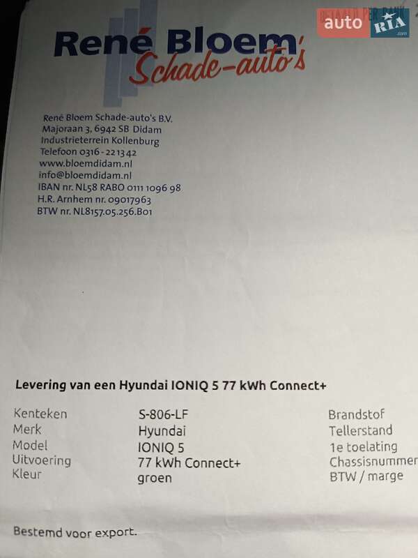 Внедорожник / Кроссовер Hyundai Ioniq 5 2023 в Ивано-Франковске