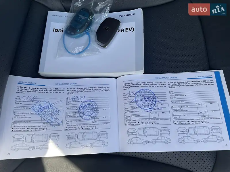 Хэтчбек Hyundai Ioniq 2019 в Киеве документ