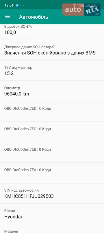 Хэтчбек Hyundai Ioniq 2018 в Городке документ