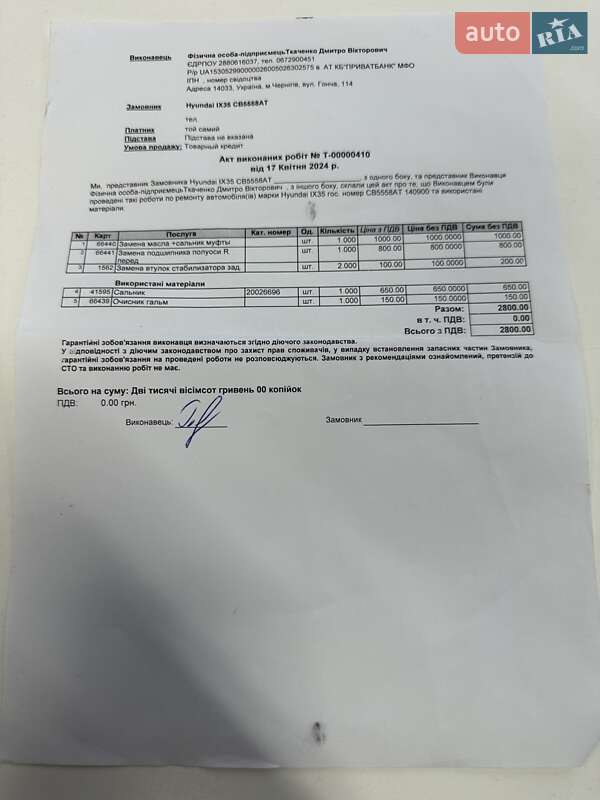 Позашляховик / Кросовер Hyundai ix35 2011 в Білогородці