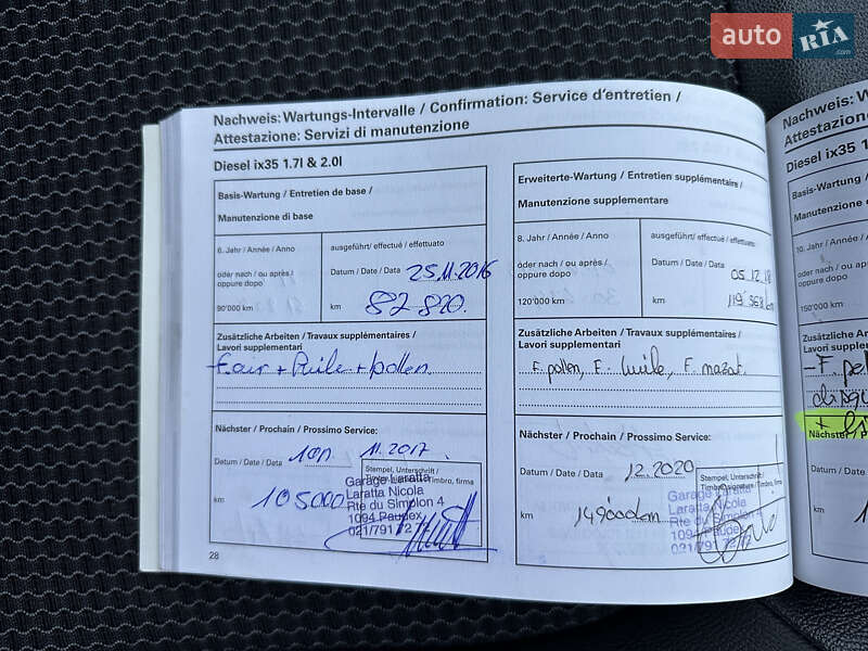 Внедорожник / Кроссовер Hyundai ix35 2011 в Радивилове