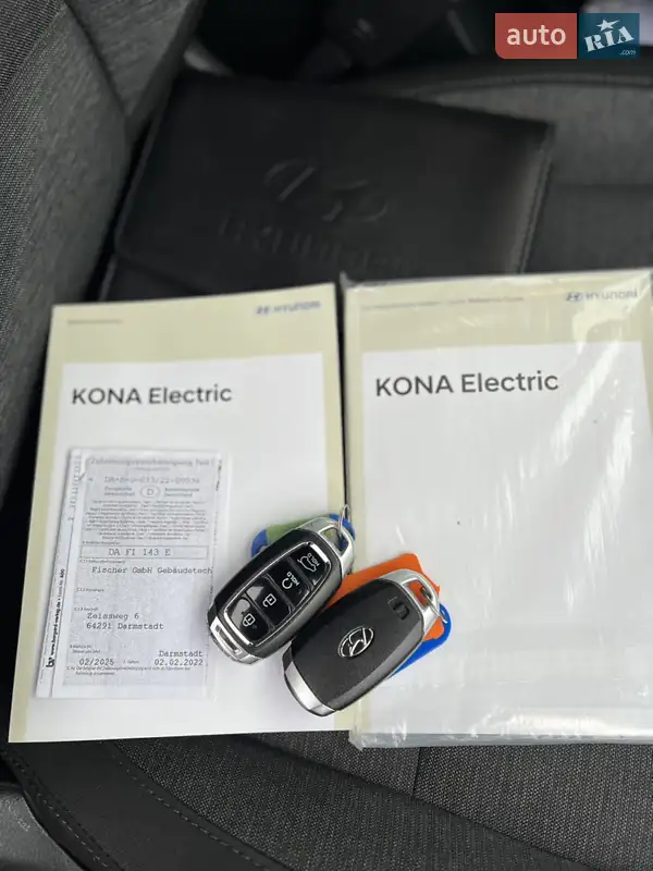 Внедорожник / Кроссовер Hyundai Kona 2022 в Хмельницком документ