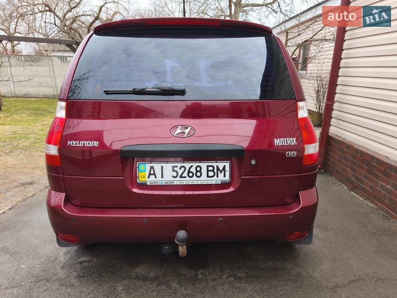 Мінівен Hyundai Matrix 2008 в Борисполі фото 5 Мінівен Hyundai Matrix 2008 в Борисполі