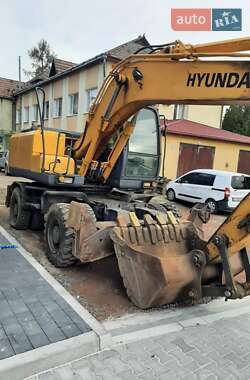 Колесный экскаватор Hyundai R170W-7 2008 в 