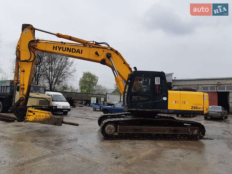 Гусеничний екскаватор Hyundai ROBEX 2008 в Запоріжжі