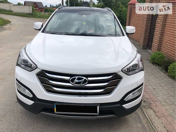 Hyundai Santa FE 2013 года