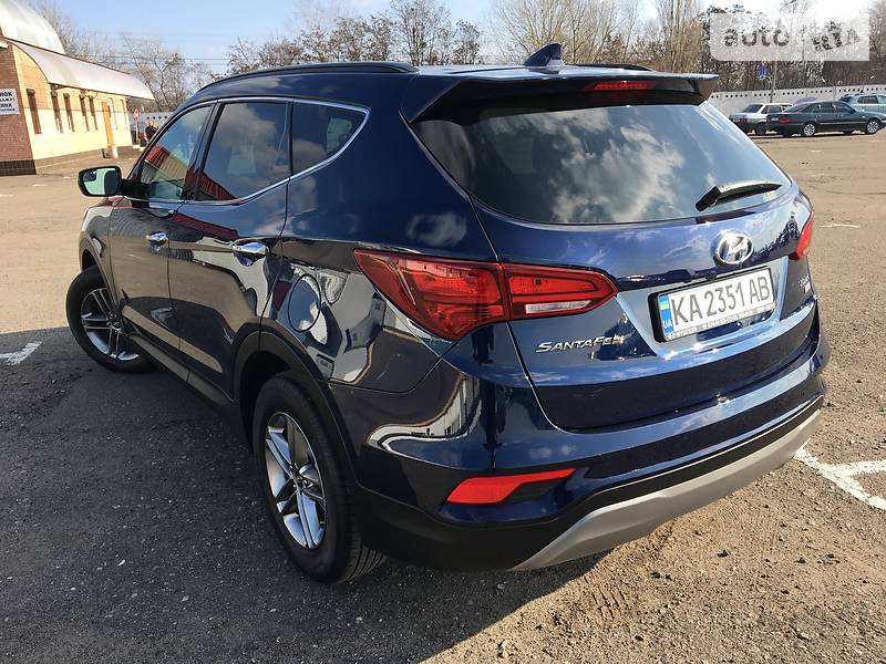Позашляховик / Кросовер Hyundai Santa FE 2016 в Києві