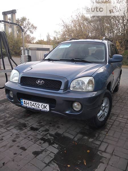 Внедорожник / Кроссовер Hyundai Santa FE 2001 в Краматорске