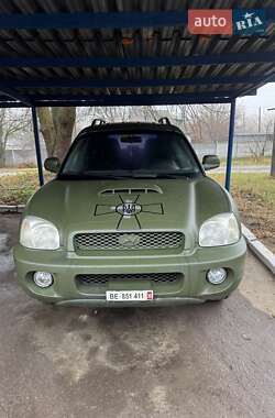 Позашляховик / Кросовер Hyundai Santa FE 2004 в Кам'янському