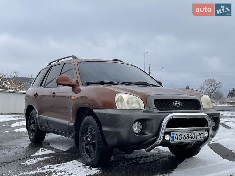 Позашляховик / Кросовер Hyundai Santa FE 2002 в Мукачевому