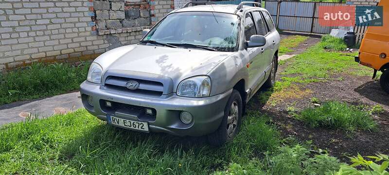 Внедорожник / Кроссовер Hyundai Santa FE 2005 в 