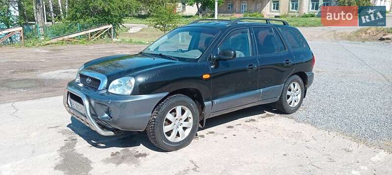 Внедорожник / Кроссовер Hyundai Santa FE 2003 в 