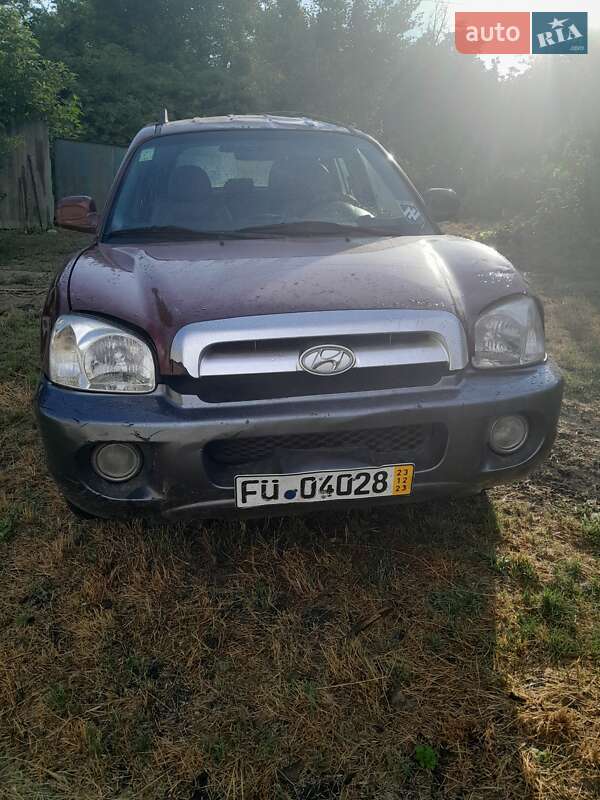 Позашляховик / Кросовер Hyundai Santa FE 2005 в 