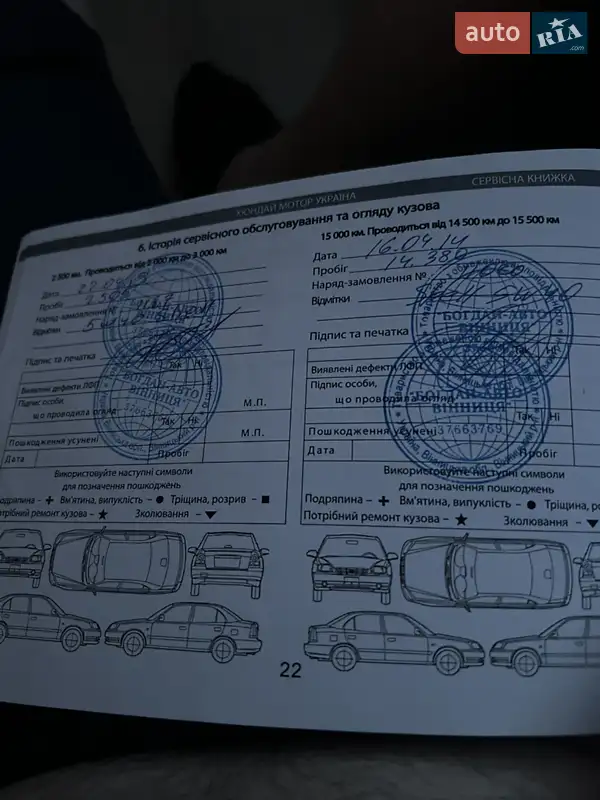 Внедорожник / Кроссовер Hyundai Santa FE 2012 в Виннице документ