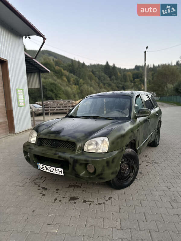 Внедорожник / Кроссовер Hyundai Santa FE 2000 в Верховине