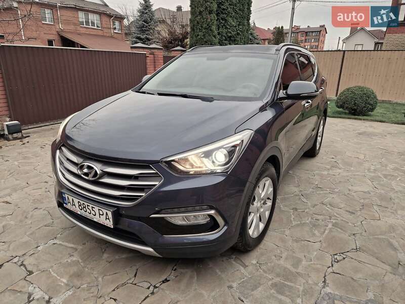 Позашляховик / Кросовер Hyundai Santa FE 2016 в Києві