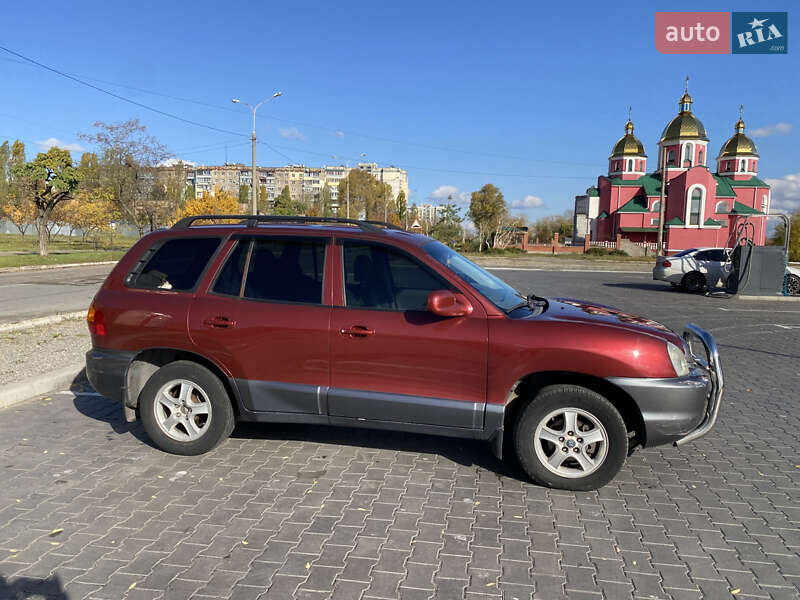 Внедорожник / Кроссовер Hyundai Santa FE 2003 в Каменском