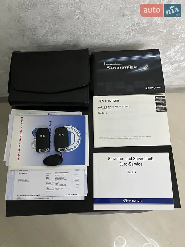 Позашляховик / Кросовер Hyundai Santa FE 2011 в Тульчині документ 2 фото Позашляховик / Кросовер Hyundai Santa FE 2011 в Тульчині документ