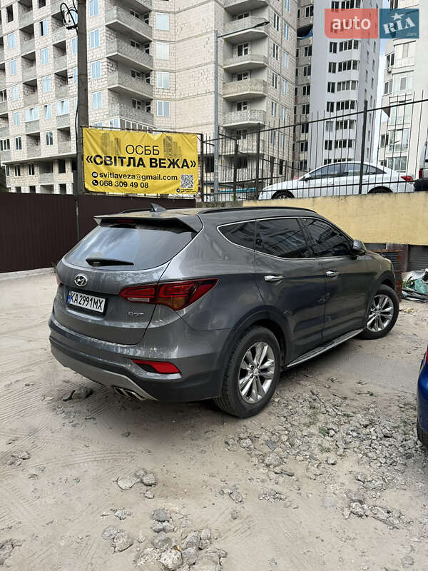 Позашляховик / Кросовер Hyundai Santa FE 2016 в Києві