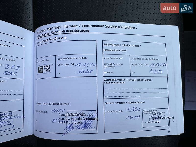 Внедорожник / Кроссовер Hyundai Santa FE 2014 в Радивилове