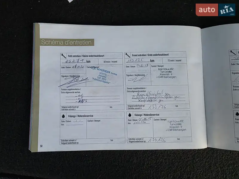 Внедорожник / Кроссовер Hyundai Santa FE 2011 в Луцке документ