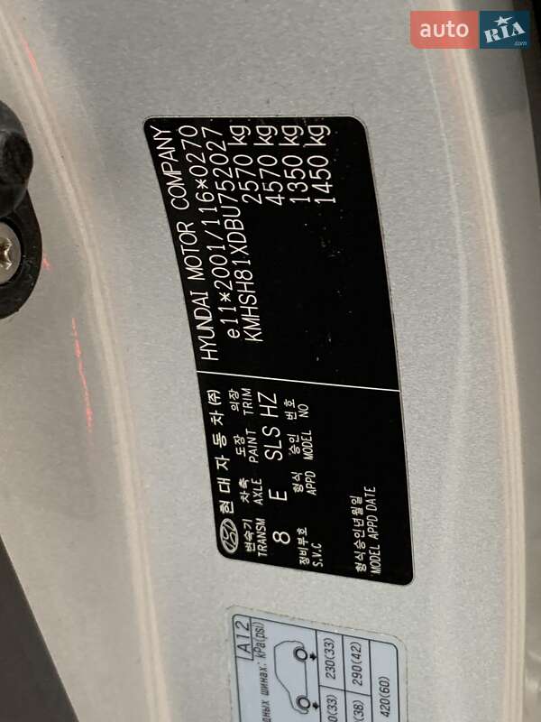 Внедорожник / Кроссовер Hyundai Santa FE 2011 в Бердичеве