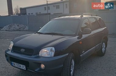 Внедорожник / Кроссовер Hyundai Santa FE 2004 в Ровно