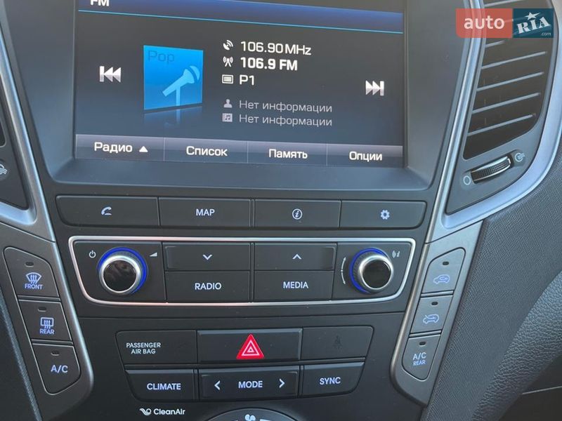 Внедорожник / Кроссовер Hyundai Santa FE 2016 в Луцке