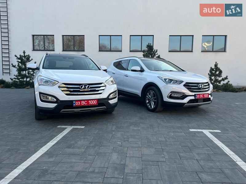 Внедорожник / Кроссовер Hyundai Santa FE 2016 в Луцке