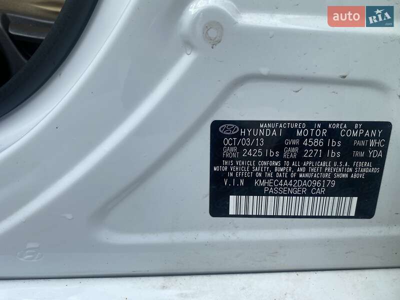 Седан Hyundai Sonata 2013 в Киеве фото 26 Седан Hyundai Sonata 2013 в Киеве