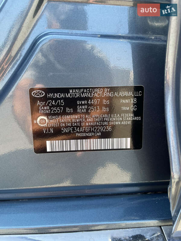 Седан Hyundai Sonata 2015 в Одессе