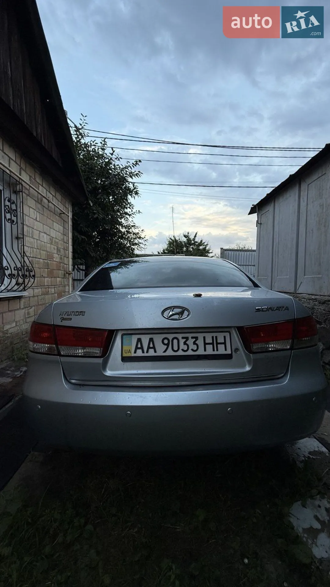 Hyundai Sonata 2007 VIN Y6LET41BP8L002001 фото оголошення 2 з 10