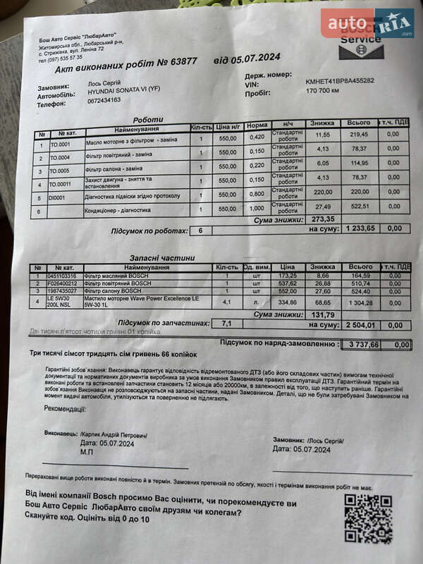 Седан Hyundai Sonata 2007 в Киеве