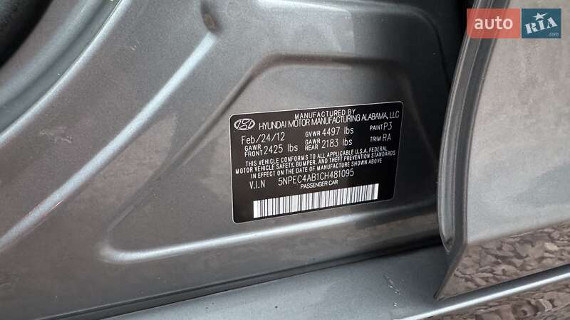 Седан Hyundai Sonata 2012 в Киеве фото 21 Седан Hyundai Sonata 2012 в Киеве