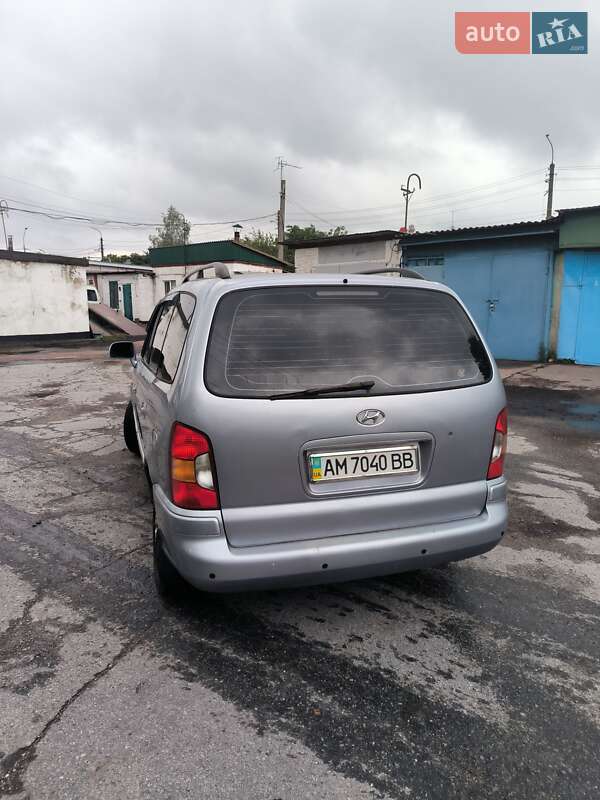 Мінівен Hyundai Trajet 2004 в Житомирі фото 2 Мінівен Hyundai Trajet 2004 в Житомирі