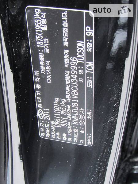 Позашляховик / Кросовер Hyundai Tucson 2011 в Києві