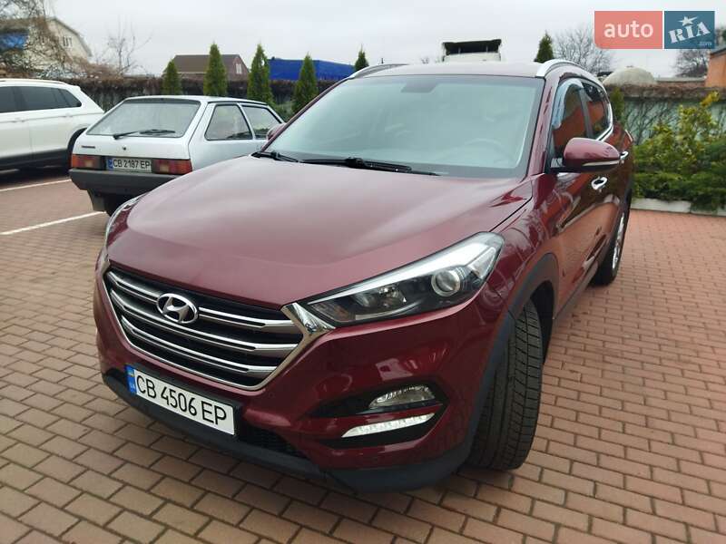Внедорожник / Кроссовер Hyundai Tucson 2016 в Прилуках