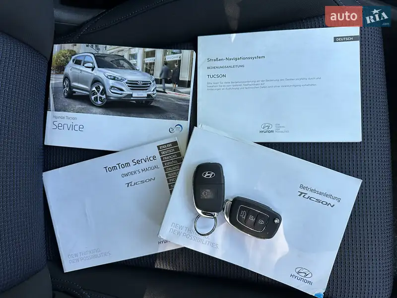 Внедорожник / Кроссовер Hyundai Tucson 2015 в Луцке документ