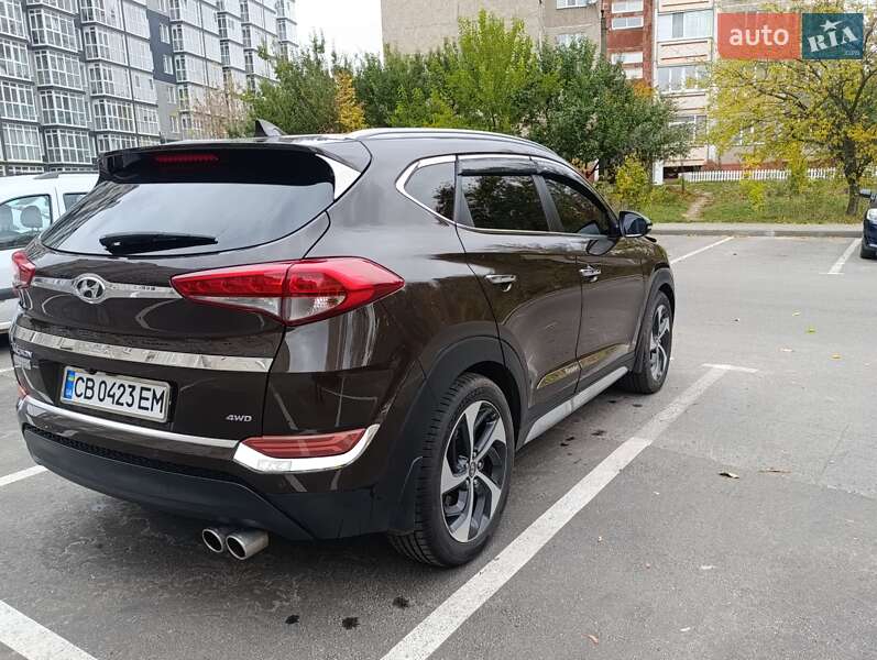 Внедорожник / Кроссовер Hyundai Tucson 2017 в Чернигове