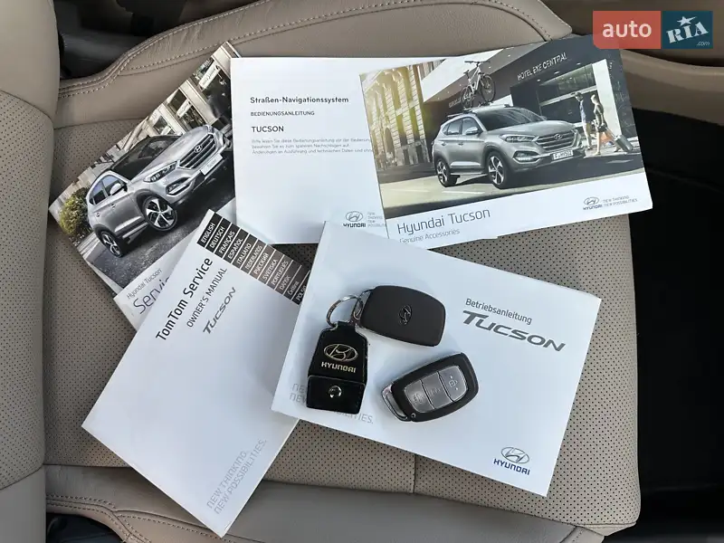 Внедорожник / Кроссовер Hyundai Tucson 2016 в Луцке документ