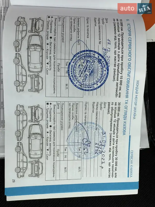 Внедорожник / Кроссовер Hyundai Tucson 2021 в Ирпене документ