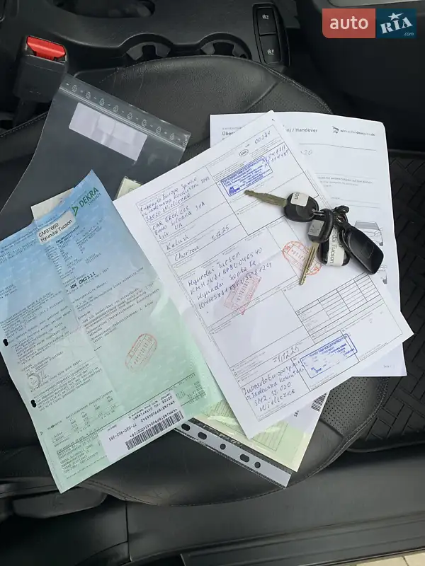 Внедорожник / Кроссовер Hyundai Tucson 2009 в Ивано-Франковске документ 3 фото Внедорожник / Кроссовер Hyundai Tucson 2009 в Ивано-Франковске документ