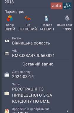 Позашляховик / Кросовер Hyundai Tucson 2018 в Вінниці