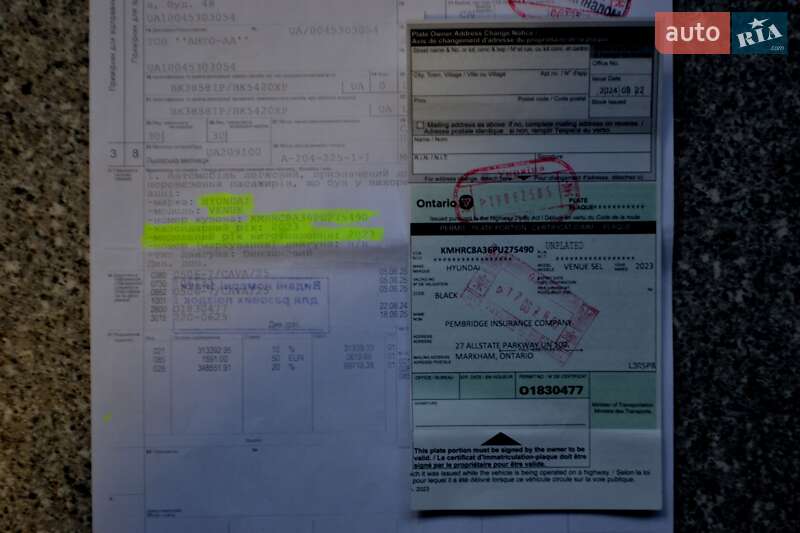 Внедорожник / Кроссовер Hyundai Venue 2023 в Хмельницком фото 192 Внедорожник / Кроссовер Hyundai Venue 2023 в Хмельницком